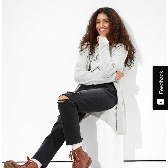 Ae Oversized Dreamspun Cardigan 